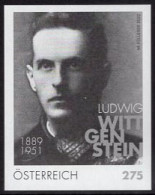 AUSTRIA(2022) Ludwig Wittgenstein. Black Print. - Proofs & Reprints