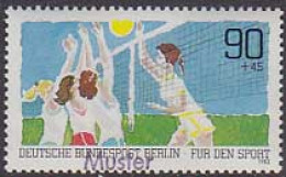 GERMANY (Berlin)(1982) Volleyball. Overprinted MUSTER (specimen). Scott No 9NB192, Yvert No 626. - Volleybal