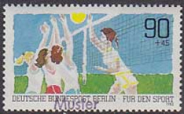 GERMANY (Berlin)(1982) Volleyball. Overprinted MUSTER (specimen). Scott No 9NB192, Yvert No 626. - Pallavolo