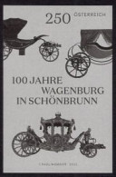 AUSTRIA(2022) Imperial Fleet Of Coaches. Black Print. - Proofs & Reprints