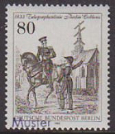 GERMANY(1983) Ancient Telegraph Semaphore. Specimen (overprinted MUSTER). Scott No 9N484, Yvert No 654. - Abarten Und Kuriositäten