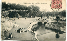 -30-GARD- NIMES- Jardins De La Fontaine-vue Generale - Nîmes