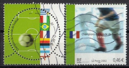 FRANCE 3620-3621,used,falc Hinged - 2002 – Corée Du Sud / Japon