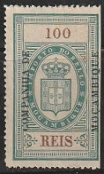 Revenue/ Fiscal, Companhia De Moçambique 1892 - Imposto Do Sello. 100 Reis -|- MNH - Ungebraucht