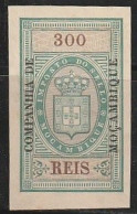 Revenue/ Fiscal, Companhia De Moçambique 1892 - Imposto Do Sello. 300 Reis -|- MNH - Ungebraucht