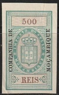 Revenue/ Fiscal, Companhia De Moçambique 1892 - Imposto Do Sello. 500 Reis -|- MNH - Unused Stamps