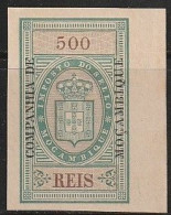 Revenue/ Fiscal, Companhia De Moçambique 1892 - Imposto Do Sello. 500 Reis -|- MNH - Unused Stamps