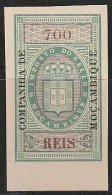 Revenue/ Fiscal, Companhia De Moçambique 1892 - Imposto Do Sello. 700 Reis -|- MNH - Ongebruikt