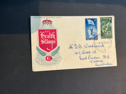 (3 R 13) New Zealand Souvenir Cover - (1 Cover) Posted 1953 - Heath Stamps (Scouts) - FDC