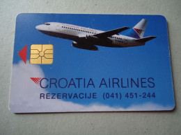 CROATIA USED CARDS  AIRPLANES - Airplanes