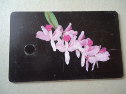 VENEZUELA USED CARDS FLOWERS ORCHIDS - Blumen