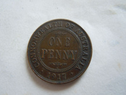 1917 AUSTRALIA ONE PENNY - Penny