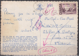 CANADA  Lot De 2 CPM  De MONTREAL    Année 1967 Et 1971 - Cartas & Documentos