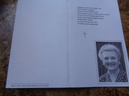 Doodsprentje/Bidprentje  Maria Geboers     Mol 1914-1996   (Wwe Frans Philipsen) - Religión & Esoterismo
