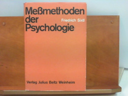 Meßmethoden Der Psychologie - Theoretische Grundlagen Und Probleme - Psicología