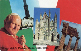 VATICAN - MAGNETIC CARD - SCV21 - VIAGGI DEL SANTO PADRE - POPE JOHN PAUL II - MINT - Vaticano (Ciudad Del)