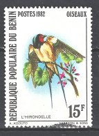 Benin Used Boerenzwaluw Zwaluw Swallow Hirondelle Golondrina Vogel Bird Ave Oiseau - Rondini