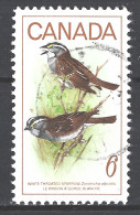 Canada Used  Wikeelgors White Throated Sparrow Vogel Bird Ave Oiseau - Cernícalo