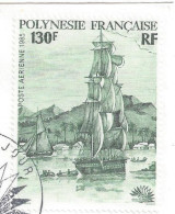 POLYNESIE - Exposition Internationale De Timbres "Italia '85", Rome - Gebraucht