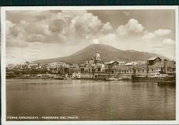 TORRE ANNUNZIATA - PANORAMA DAL PORTO - EDIZIONE A. CAMPASSI - SPEDITA 1939 (16516) - Torre Annunziata