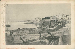 PORTICI ( NAPOLI ) GRANATELLO - EDIZIONE RAGOZINO - SPEDITA A PARIGI NEL 1901 (16517) - Portici