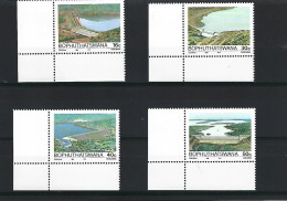 BOPHUTHATSWANA  (AFRIQUE DU SUD)   ANNEE 1988 N° 210 / 213 BARRAGES   ** MNH - Bofutatsuana