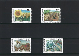 BOPHUTHATSWANA  (AFRIQUE DU SUD)   ANNEE 1988 N° 206 / 209 CULTURE INTENSIVE ** MNH - Bofutatsuana