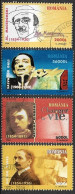 C3923 - Roumanie 2004 - Celebrites 4v..obliteres - Used Stamps