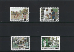 BOPHUTHATSWANA  (AFRIQUE DU SUD)   ANNEE 1990 N° 231 / 234 SERVICES PUBLICS ** MNH - Bophuthatswana