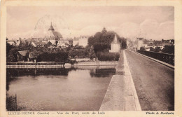 Luche Pringe Vue Du Pont Route De Lude Rare - Luche Pringe