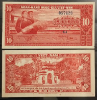 South Vietnam Viet Nam 10 Dong UNC Banknote Note 1962 - Pick # 5 / - Viêt-Nam