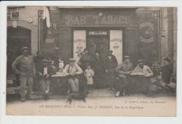 LE BEAUSSET - VAR - TABACS BAR J. IMBERT - RUE DE LA REPUBLIQUE - DEVANTURE DE MAGASIN - Le Beausset