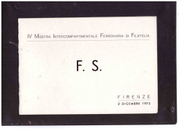 213-  FIRENZE   2.12.1973  /  "  GIORNATA DEL FRANCOBOLLO  "   - Dag Van De Postzegel