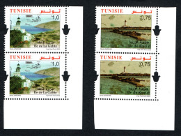 2023- Tunisia - Islands : Kuriat - Galite - Lighthouses - Sea Turtle -  Pair Of Stamps - Complete Set 2v.MNH** - Eilanden