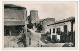 CPSM - BIRIATOU (Basses Pyrénées) - L'Eglise - (Restaurant Hiribarren) - Altri & Non Classificati