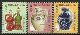 C3932 - Roumanie 2005 -. 3v.obliteres - Usado