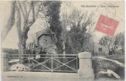 D 13  PELISSANNE.  USINE D ELECTRICITE.  CARTE ECRITE - Pelissanne