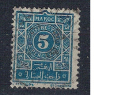 MAROC       N°  YVERT  TAXE 28  OBLITERE    ( OB 11/ 08 ) - Timbres-taxe