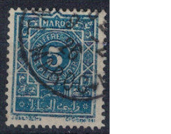 MAROC       N°  YVERT  TAXE 28  ( 3 ) OBLITERE    ( OB 11/ 08 ) - Postage Due