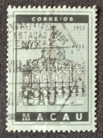 MAC5370U2 - 4th. Centenary Of The Death Of S. Francisco Xavier - 40 Avos Used Stamp - Macau - 1952 - Used Stamps