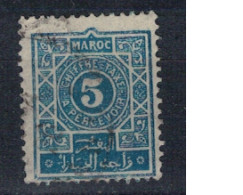 MAROC       N°  YVERT  TAXE 28  ( 8 ) OBLITERE    ( OB 11/ 08 ) - Segnatasse