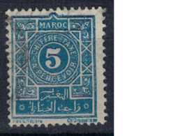 MAROC       N°  YVERT  TAXE 28  ( 11 ) OBLITERE    ( OB 11/ 08 ) - Postage Due