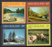 New Zealand 1982 The Four Seasons Set HM (SG 1266-1269) - Ungebraucht