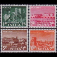 INDIA 1959 - Scott# 316-9 Factories 1-10r MNH - Ungebraucht