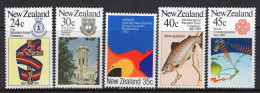 New Zealand 1983 Commemorations Set MNH (SG 1303-1307) - Ongebruikt