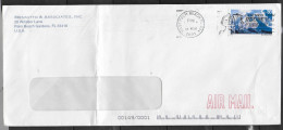 USA  Lettre  2005 Palm Beach Montagne - Storia Postale