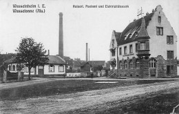 Cpa WASSELONNE 67 - WASSELNHEIM  - Kaiserl. Postamt Und Elektrizitätswerk - Wasselonne