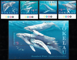 1997 Tokelau Balene Whale Set MNH** Zz50 - Escalada