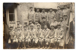 CPA 3371 - MILITARIA - Carte Photo Militaire - Abri Du Soldat - Abbé HAVARD - Photo ATHENY, Photographe à SAINT - MALO - Personnages