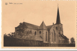 HALLE    ZICHT OP DE KERK         2 SCANS - Zoersel